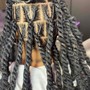 Medium Knotless Braids