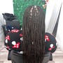 Medium Knotless Box Braids