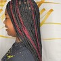 Individual Braids w/ natural hair