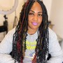 BoxBraids waist length