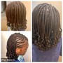 Large Senegalese twist