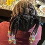 Kid's Braids/Cornrows on natural hair