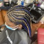 Feed-In Cornrow Designs