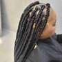 Rubber Band Box Braids