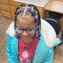 Kid's Large Knotless Box Braids