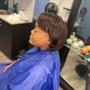 Fingerwaves on Relaxered Hair Only