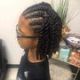 Kid's extension Braids (No Beads)