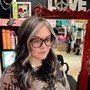 Extensions or wig trimming/styling