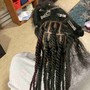 Feed in braids