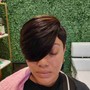 Relaxer Retouch short cut