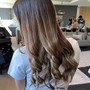 Blow out curl