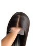 Wash and Blowout/air dry wig or 3 bundles