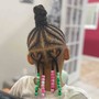 Kids Braids Hair Added At Ends