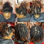 Loc Retwist and Style , longer locs are more