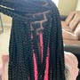 Medium Box Braids