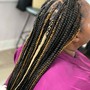 knotless braids medium