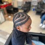 Kid's Fulani Braids Lemonade Braids(Natural hair)