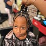 Kid's Fulani Braids Lemonade Braids(Natural hair)