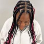 French Curl Box Braids