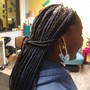 French Curl Box Braids