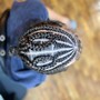 Men or Woman Bun Braids (shaved sides)