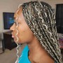 ADD REGULAR BOHEMIAN STYLE CURLY PIECES TO BRAID STYLE