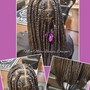 Boho knotless/ Synthetic hair