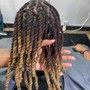 Loc Peek a boo color