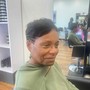 Big Chop w/partial relaxer