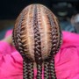 3 Layer Medium Feed In Braids (Midback)