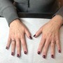 Senior classic manicure and pedicure