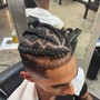 Natural 2strand Twists (shaved sides)