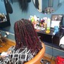 Locs retwist&style