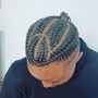 5 stitchs Braids For Man