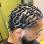 Men cornrow Braids