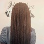 Knotless braid medium