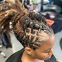 Loc Updo