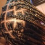 Med. Knotless Braids