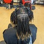 Invisible locs long hair