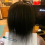 Hair Glaze Treatment or Jet Black Coloring