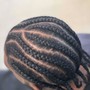 Cornrow Braids/Straight Back Braids)