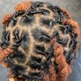 Loc Re-twist Any Updo that takes 1hr or Longer