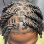 Loc Re-twist Any Updo that takes 1hr or Longer