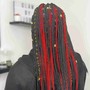 Medium Knotless Braids