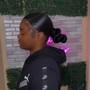 Travis Scott single hanging braids