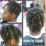 Loc Updo