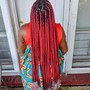 Freestyle tribal Goddess Braids