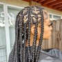 Freestyle tribal Goddess Braids