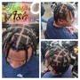 Cornrows Feed-In Ponytail