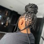 Loc Retwist Shoulder Length + Style